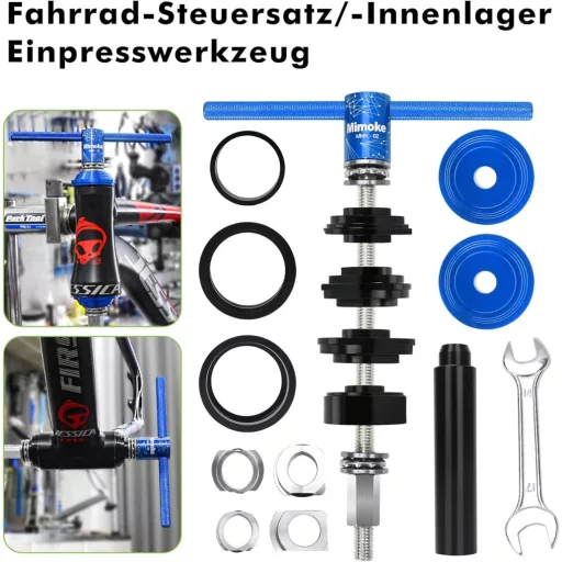 Set Mimoke de lanț pentru bicicletă, PF30 BB30 BB86 BB91 BB92, unealtă de montaj și întreținere