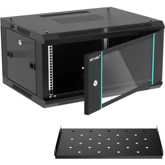   Dulap de rețea MT-VIKI 6HE 19" 350x600x450mm, capacitate de încărcare 50kg