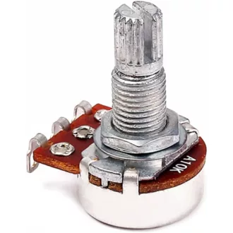   OFFSCH A10k Spájkovací gitarový potenciometer - 10k Lineárny ovládač hlasitosti pre gitary, kovovo-plastové prevedenie
