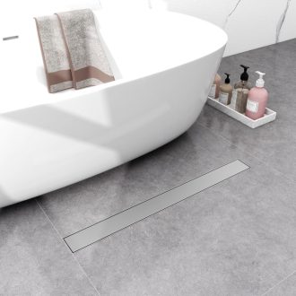   HAPAOSO 2 az 1-ben Rejtett Zuhanycsatorna Szifon Levegőfrissítővel és Hajszűrővel 770x155x80mm