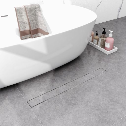 HAPAOSO 2 az 1-ben Rejtett Zuhanycsatorna Szifon Levegőfrissítővel és Hajszűrővel 770x155x80mm