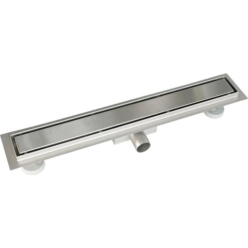 HAPAOSO 2 în 1, sifon de scurgere ascuns pentru duș, cu odorizant și filtru de păr, 770x155x80mm