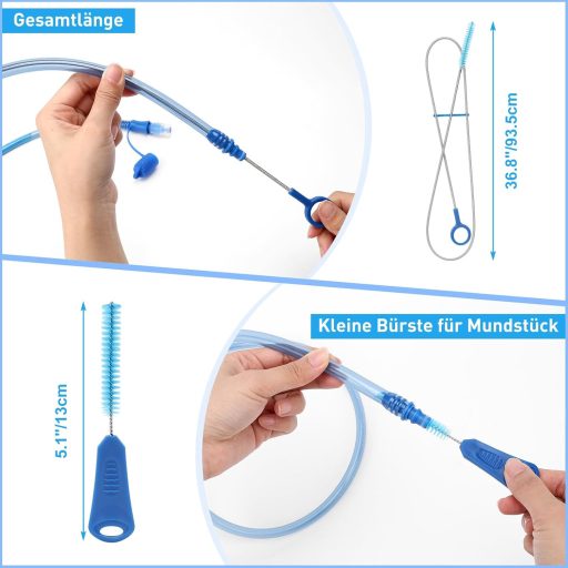 WADEO 2 literes hidratációs hólyag szivárgásmentes vízzel, katonai vízhátizsák túrázáshoz futáshoz kerékpározáshoz
