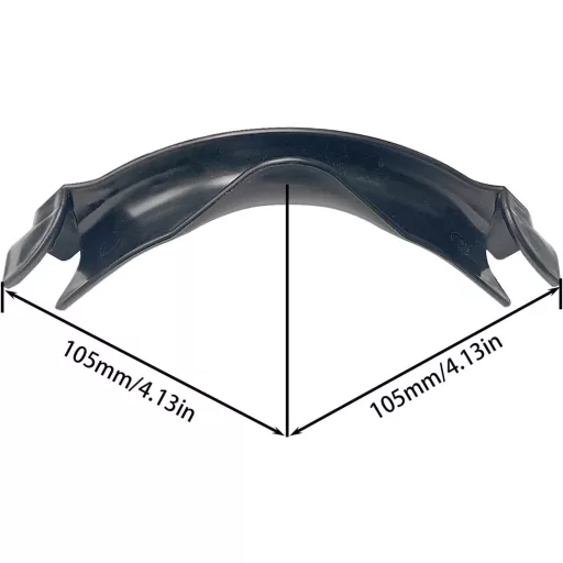 HYRYC Padlófűtés Cső Vezeték Sarok Tartó Konzol 10 db Fekete Műanyag 16-18 mm Átmérő Padlófűtési Rendszer Kiegészítő