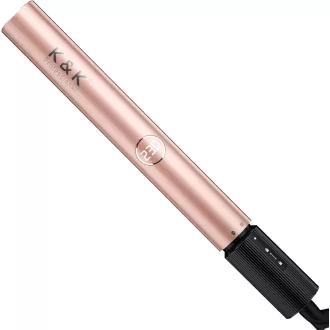   Placă de Păr 2 în 1 Titan K&K, Îndreptare și Ondulare, 130-230°C