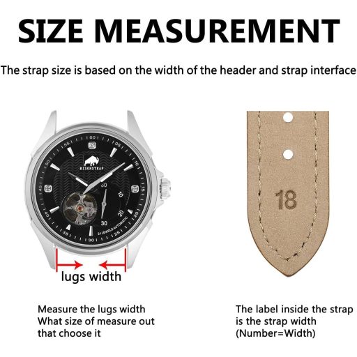 Bisonstrap Elegáns Bőr Óraszíj Gyorskioldással - Férfi és Női Órákhoz - 12-20 mm Méretben Kompatibilis Órafülekkel

AI: Bisonstrap Elegáns B