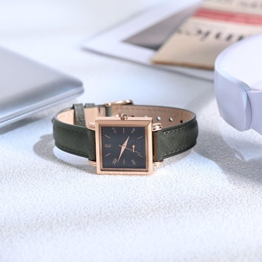 Bisonstrap Elegantný Kožený Remienok na Hodinky s Rýchloupínaním - Pre Pánske a Dámske Hodinky - Kompatibilný s 12-20 mm Rozstupom Nožičiek