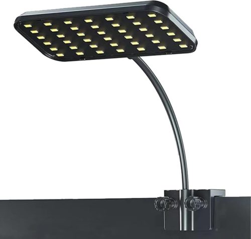 GERUI 92RA LED Akvárium Világítás 360° Fényszórással - Energiatakarékos, Páramentes, Szabályozható Vízálló Lámpa Vízi Növényekhez és Halakho