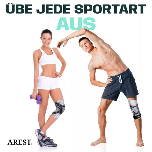 Orteză Genunchi Compresivă AREST cu Stabilizatoare Laterale, Mărimea S