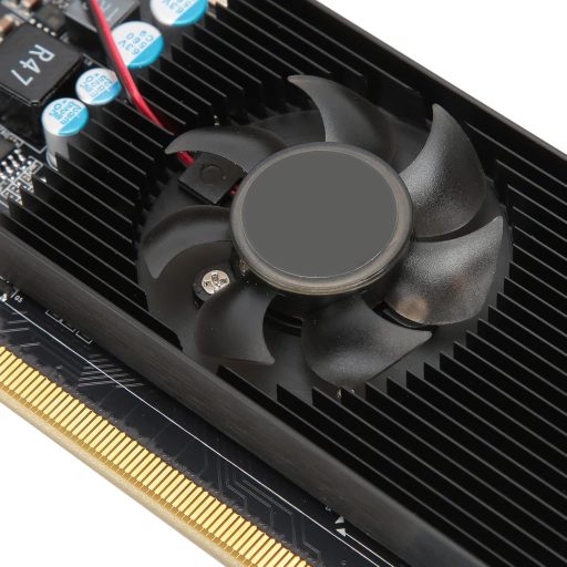 VBESTLIFE GT210 1GB DDR2 Videokártya - Alacsony zajszintű PCI Express 2.0 Grafikus Kártya DVI/HDMI/VGA Csatlakozókkal, 1080p Full HD Felbont