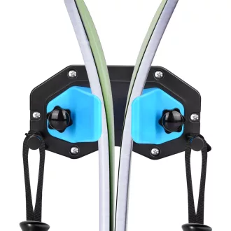   Suport de perete pentru schiuri și snowboard BOOSTEADY, raft de depozitare montat pe perete