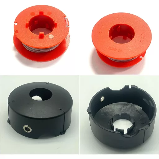 luolety Bosch Fűkasza Damil ART 23/26/30 Combitrim Easytrim Modellekhez - 1,6mm 8m Pótdamil F016800175 Kompatibilis - 8 Orsó + 1 Kupak