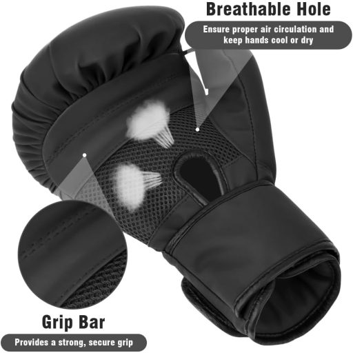 Mănuși de box Flintronic pentru Muay Thai, MMA, Kickboxing, antrenament și sparring pentru bărbați și femei