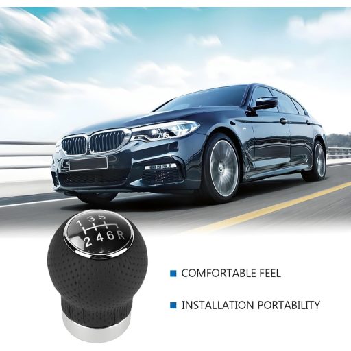 Schimbător de viteze din piele JNNJ universal pentru transmisie manuală cu 3 adaptoare