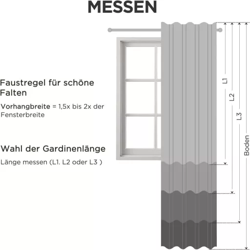 Joydeco sötétítő függöny fekete 225x132 cm 2 db velúr hőszigeteléssel