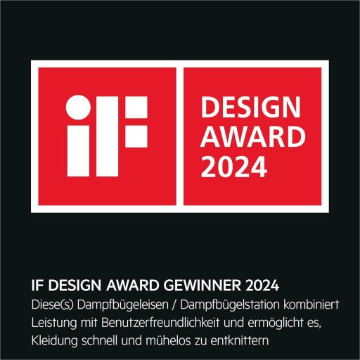 AEG Steam Iron, 2400 W, Variable Vertical Steam Surge, Fine Spray, 24% Recycled Plastic, Residual Heat Indicator, 2 m Cable, 180° Rotatable, Anti-Limescale System, Ceramic Sole, Green Grey, SI5-2-6OG