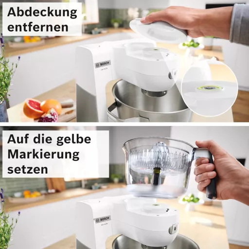 Bosch MUZS68ZP Citrus Entsafter Zubehör für Küchenmaschinen Serie 6, 8, OptiMUM
