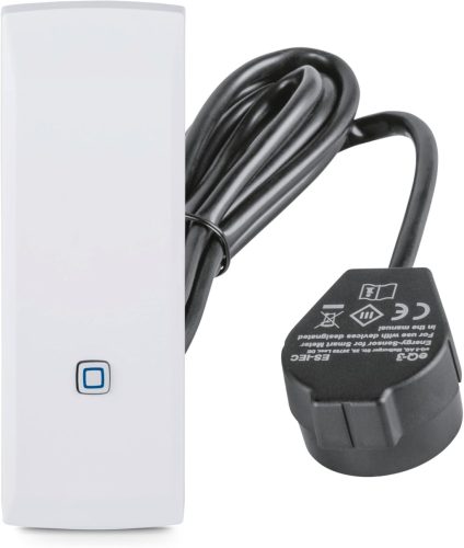 eQ-3 AG Homematic IP Okos Mérőóra Interfész - Energiafogyasztás Figyelő Otthoni Automatizáláshoz, Fekete, 2 AA Elemmel