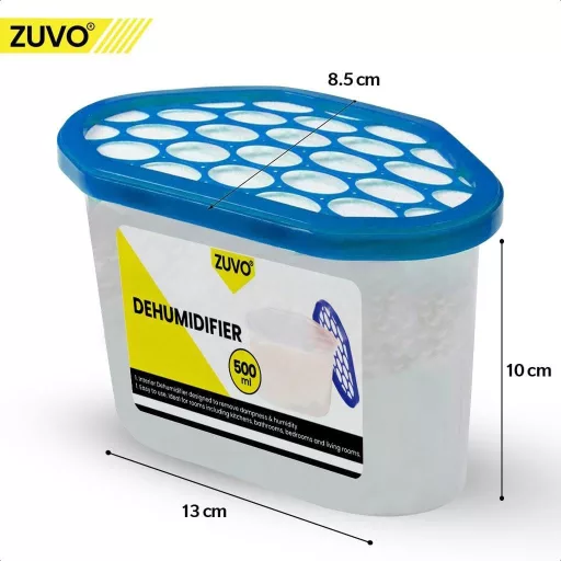 Zuvo 500ml Páramentesítő - Nedvességabszorber Otthonhoz és Irodához