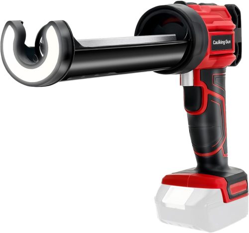 DriSubt Elektromos Kinyomópisztoly 18V Makita Akkumulátorhoz - 4 Sebességes Szilikon Adagoló LED Világítással Tömítéshez, Fugázáshoz