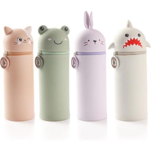 Lulubug silikonska pernica u obliku sivog morskog psa za djecu