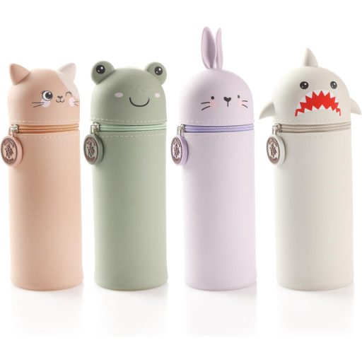 Penar de silicon pentru copii, în formă de rechin gri Lulubug