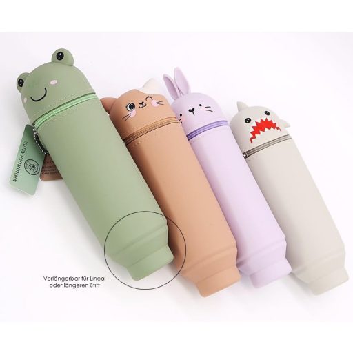 Penar de silicon pentru copii, în formă de rechin gri Lulubug