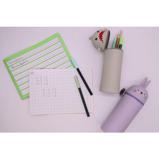 Penar de silicon pentru copii, în formă de rechin gri Lulubug