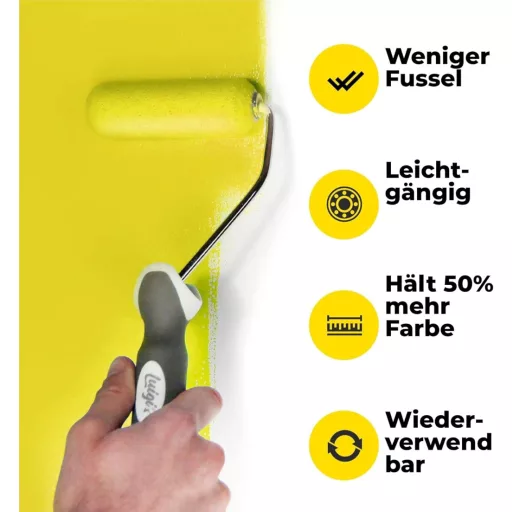 Set de Pensule, Role și Tampoane de Vopsit Luigi