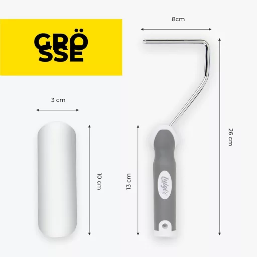 Luigi's Festékecset, Festőhenger és Festőpárna Szett