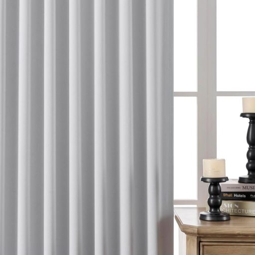 Joydeco Thermal Sötétítő Függöny 2db 240x135cm Szürke-Fehér Modern