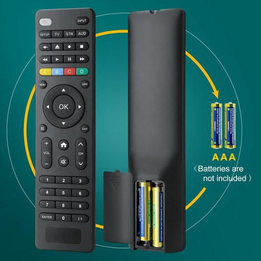 Loutoc Univerzális TV Távirányító - Samsung, LG, Sony, Hisense, TCL, Panasonic, Philips TV-hez, Streaming Lejátszóhoz, Soundbarhoz, DVD/Blu-