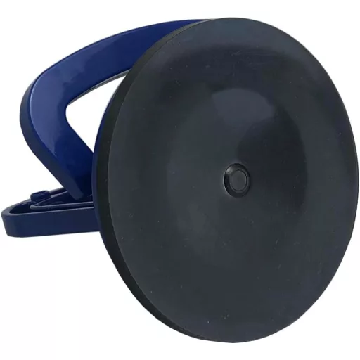 Q-CUP Sklenená prísavka s nosnosťou 30 kg - Modrá prísavka na sklenené tabule, obklady - Profesionálny zdvíhací nástroj s priemerom 118 mm