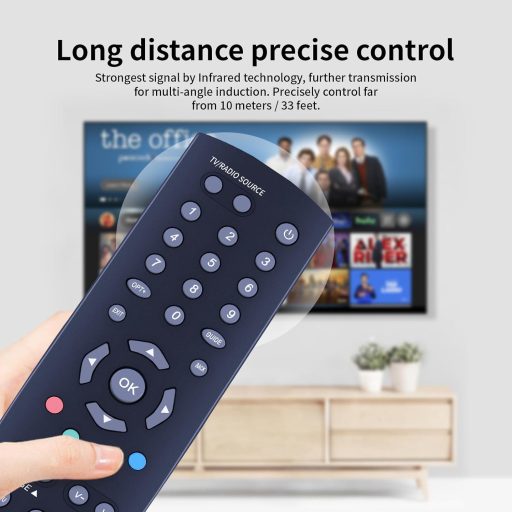 Telecomanda înlocuitoare TCNOUMT pentru receptor digital de cablu Humax HD-Fox RM-106 CXHD-5000C HDCI5000