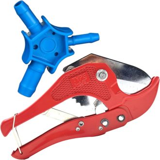   ANBOO Csővágó készlet PVC és többrétegű csőhöz 42mm-ig kalibrátorral