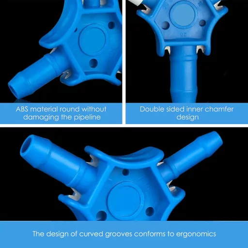 ANBOO Csővágó készlet PVC és többrétegű csőhöz 42mm-ig kalibrátorral