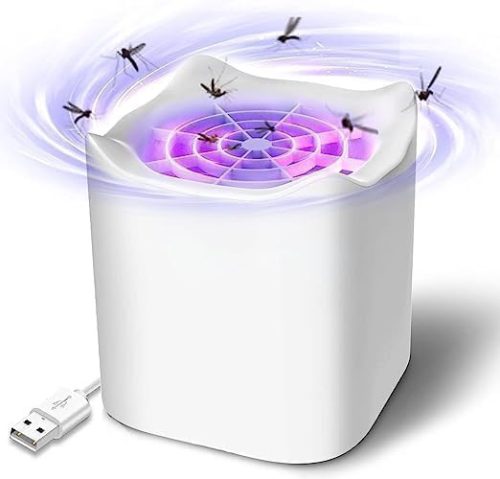 Elektromos USB rovarcsapda LED fénnyel - Szúnyog- és muslicairtó lámpa bel- és kültérre