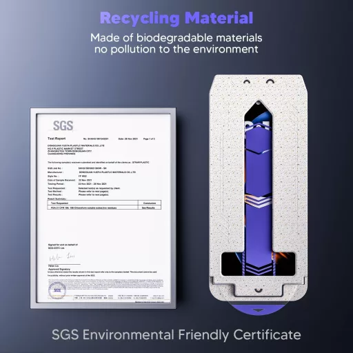 Hoerrye Samsung Galaxy S24 Ultra Ujjlenyomat Kompatibilis Adatvédelmi Üvegfólia 9H, 2db