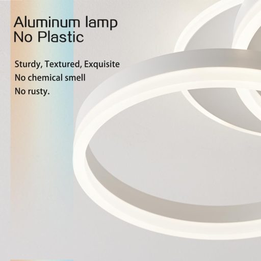 Amdelne LED Mennyezeti Lámpa 50cm Távirányítós Dimmelhető Hálószoba Nappali