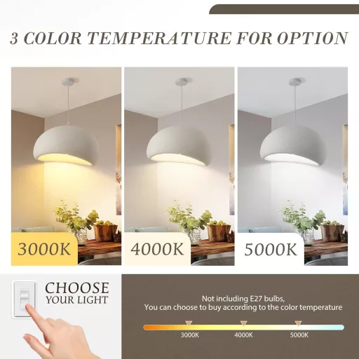 HvKvHvY Modern Csüngőlámpa E27 Madárfészek Design Függőlámpa 60cm