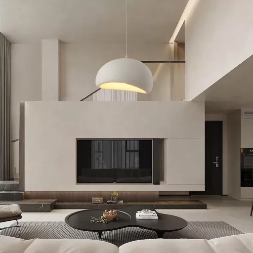 HvKvHvY Modern Csüngőlámpa E27 Madárfészek Design Függőlámpa 60cm