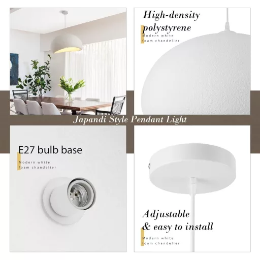 HvKvHvY Modern Csüngőlámpa E27 Madárfészek Design Függőlámpa 60cm