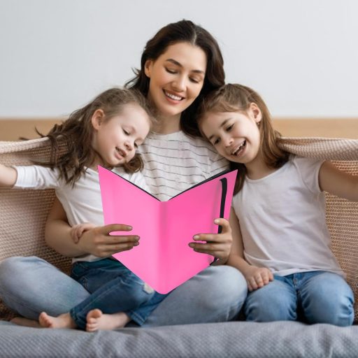 JUSONEY Trading Card Album 360 zseb 20 oldal MTG Magic kártya gyűjtéshez vízálló rózsaszín