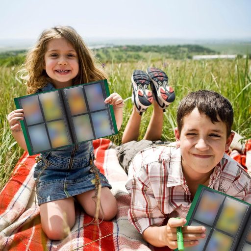 JUSONEY 160 zsebű kártyaalbum zöld borítóval MTG Magic gyűjtéshez