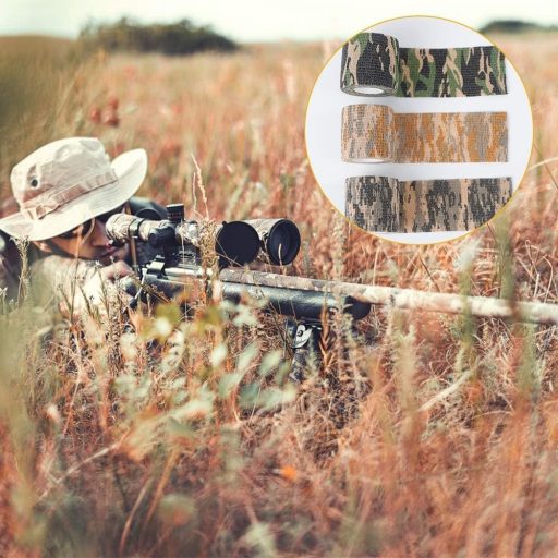 Saiginida 8 kotúčov maskovacia elastická páska 5 cm x 4,5 m samolepiaca