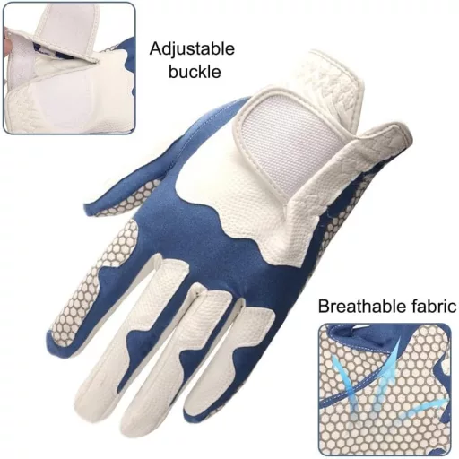 MiOYOOW Balkezes Golf Kesztyű - Légáteresztő Báránybőr, Csúszásgátló Unisex Golfkesztyű Felnőtteknek