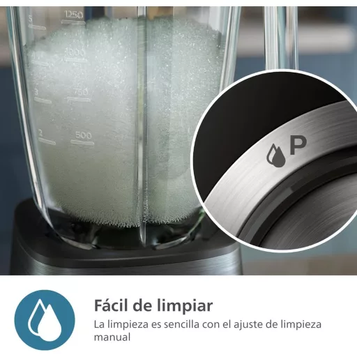 Philips HR3020 5000 Series 1000W Turmixgép ProBlend Plus Technológiával, 2L Kapacitás