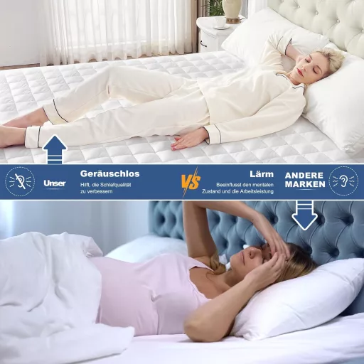 GRT Vízhatlan Matracvédő 160x200 cm Légáteresztő Fehér Matracover