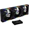 GAMDIAS AEOLUS P2 120mm PWM-ARGB PC ventilátor cserélhető lapátokkal