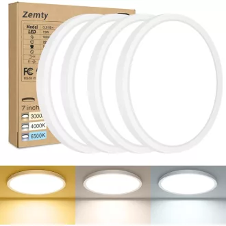   Zemty LED mennyezeti lámpa 15W 1800 lm 18 cm kerek ultraflat
